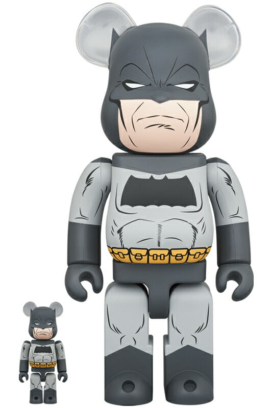 BE@RBRICK BATMAN(TDKR Ver.) 100％ & 400％ medicom bearbrick main image 1
