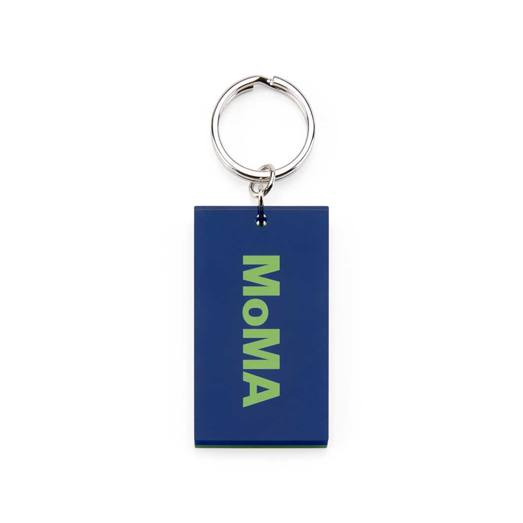 MoMA Colorful Logo Acrylic Keyring – HARUYAMA