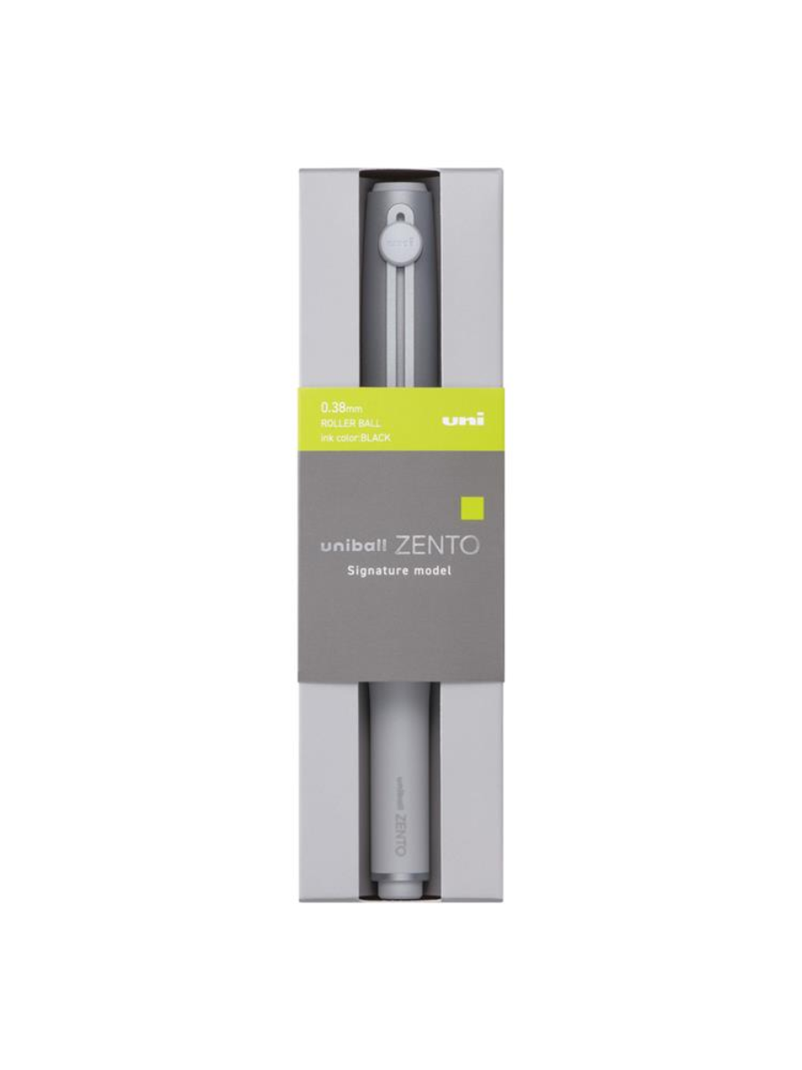 uni-ball ZENTO Signature Silver 0.38mm Metallic Black 0.5mm