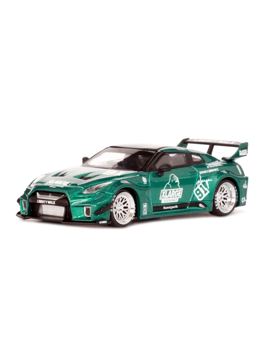 LIBERTY WALK x XLARGE MINI-GT 1:64 Nissan LB-Silhouette Works GT-R