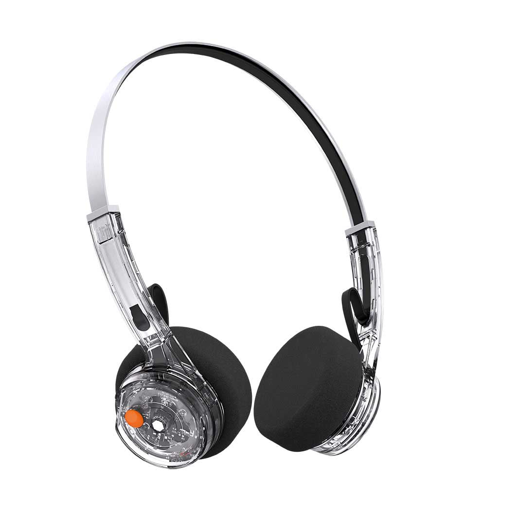 MONDO by Defunc Freestyle Transparent Bluetooth On-Ear Headphones MONDO by Defunc Freestyle Transparent Bluetooth On-Ear Headphones