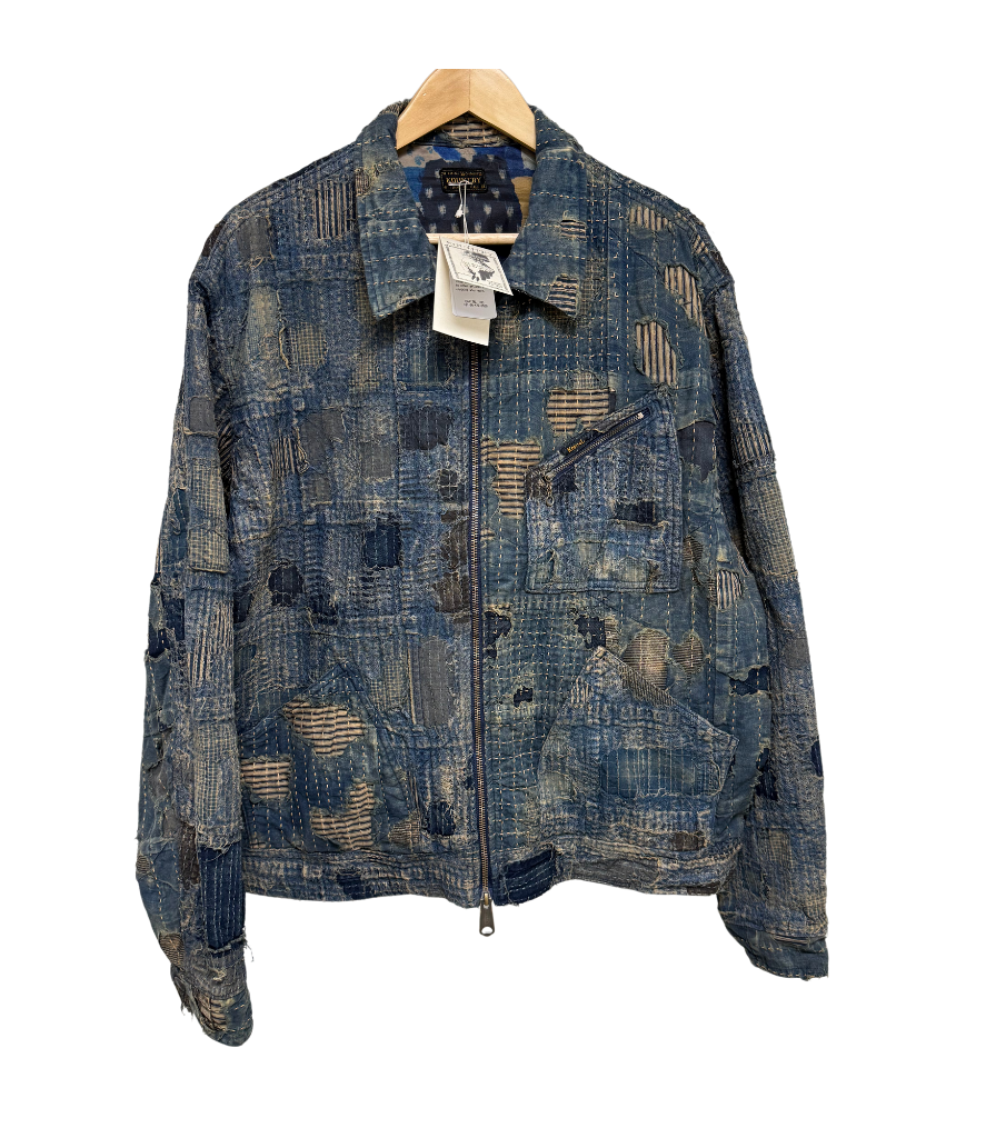 KAPITAL BORO ZIP UP Blouson (Virgin Maria) Jacket 2024 – HARUYAMA KAPITAL BORO ZIP UP Blouson (Virgin Maria) Jacket 2024 – HARUYAMA
