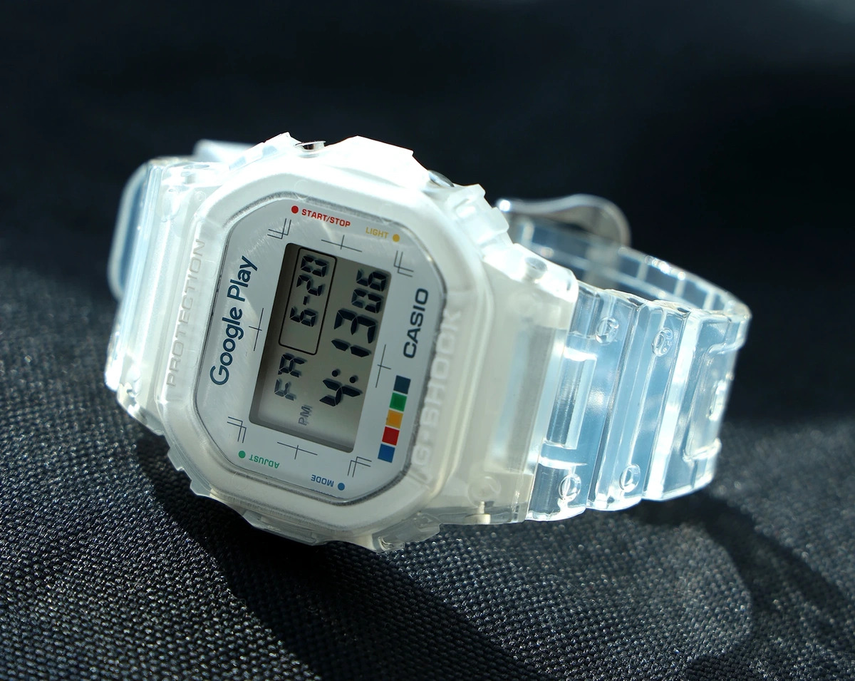 500本限定 G-SHOCK DW-5600UE Google Play Google Play × BEAMS × G-Shock DW-5600UE Digital Watch – HARUYAMA