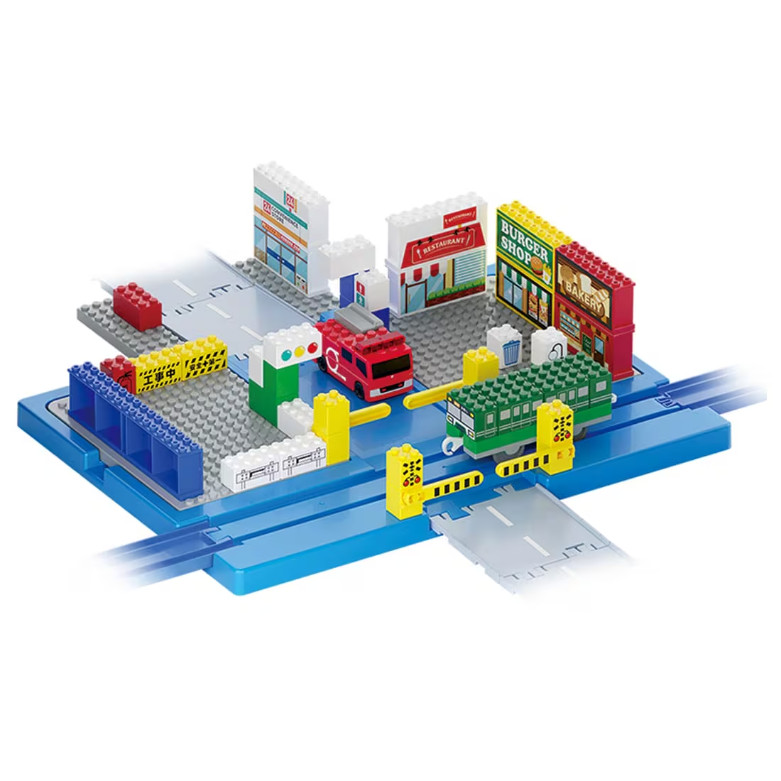 【クリスマス用・84台】TOMICA まとめ売り（おまけ付き） Takara Tomy Christmas Set Tomica & Plarail Block Town Box – HARUYAMA