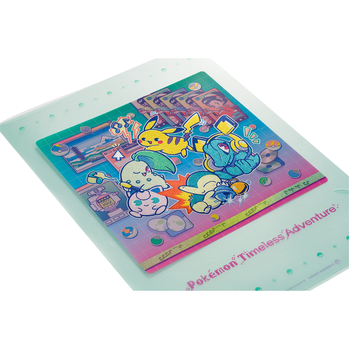 Pokemon Timeless Adventure Johto A4 Clear File Folder – HARUYAMA