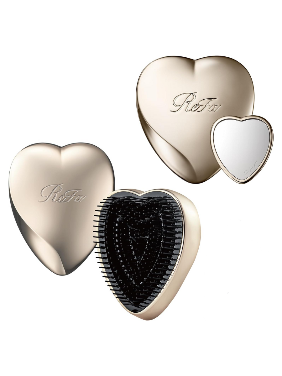 ReFa HEART MIRROR & Hair Brush Set – HARUYAMA
