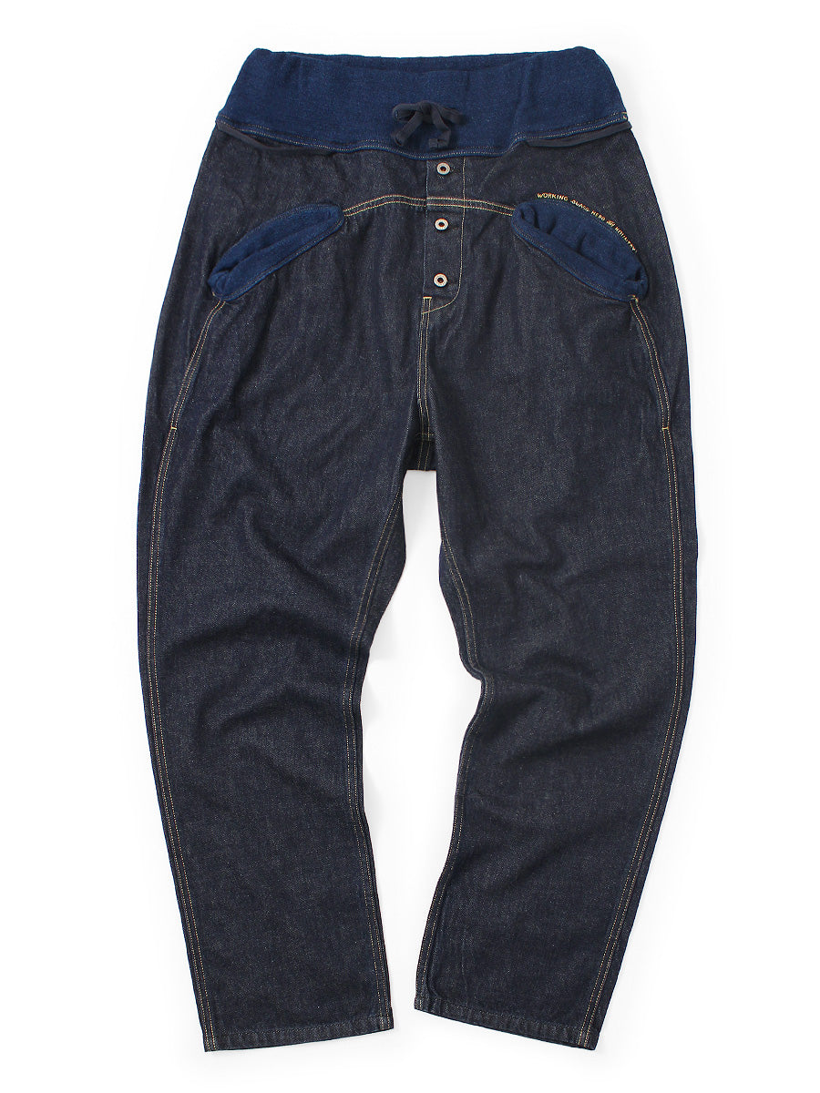 パンツ KAPITAL Denim Pleats Sarouel Pants Kapital 11.5oz Denim Sarouel Nouvelle Pants 2026 – HARUYAMA