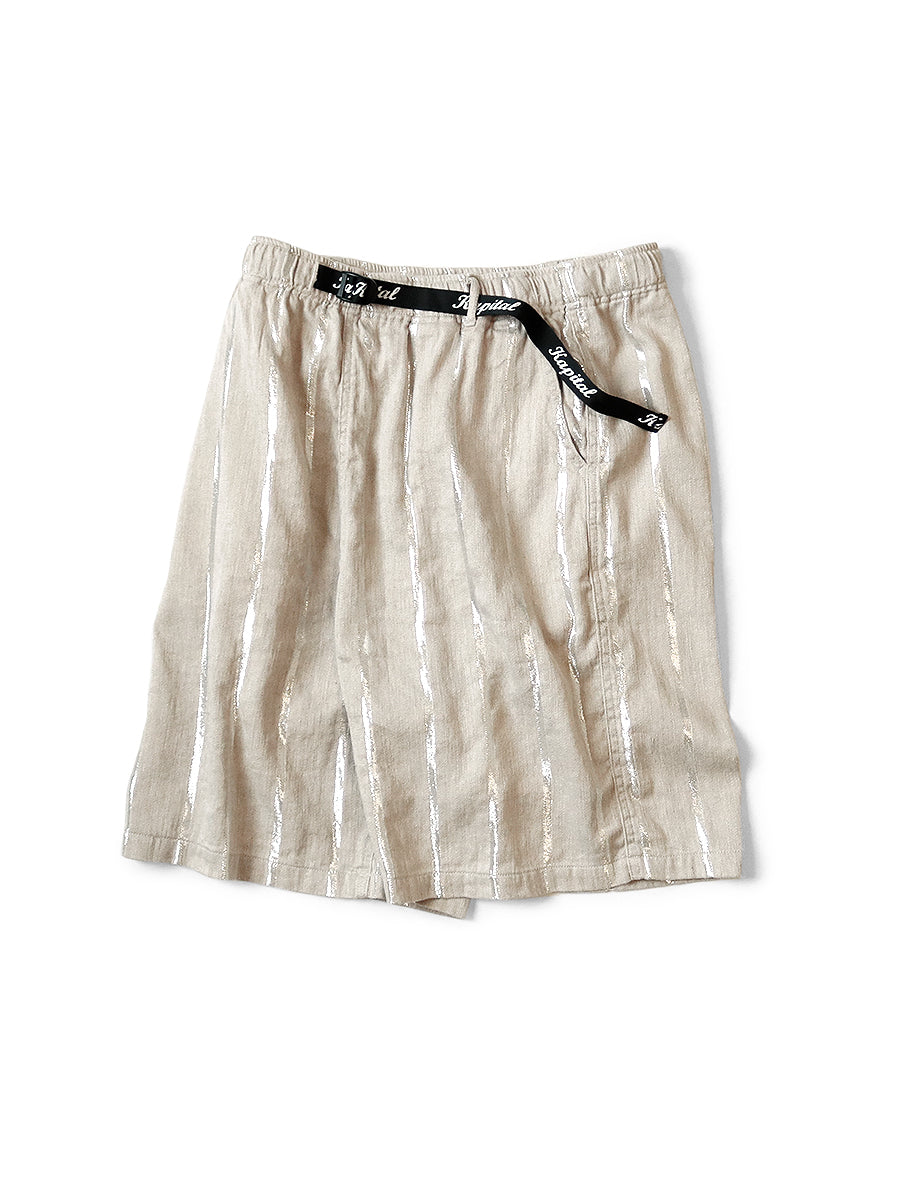 Kapital Linen Glitter Phillies Stripe Easy Shorts Pants – HARUYAMA