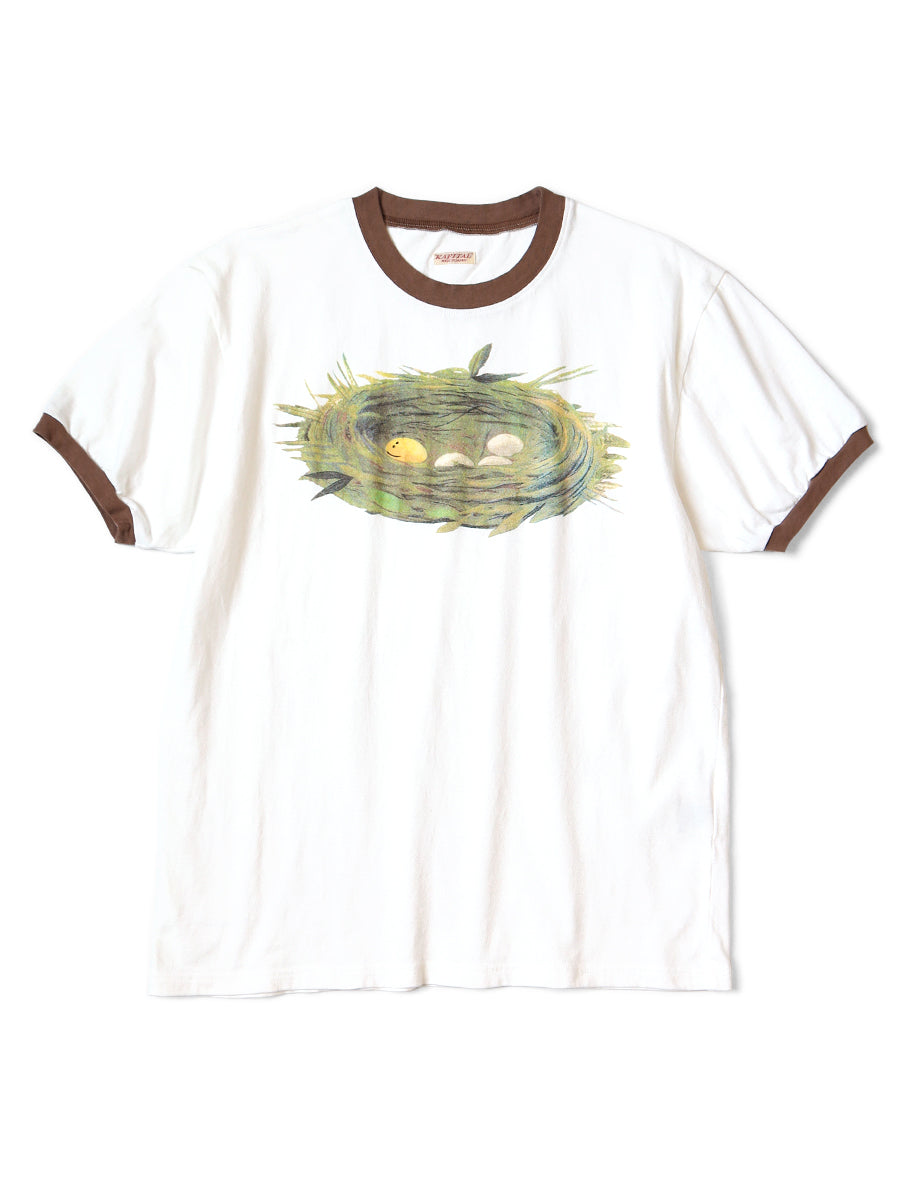 Kapital 20/-Tenjiku Ringer T-shirt (Sambo Lake pt) Tee