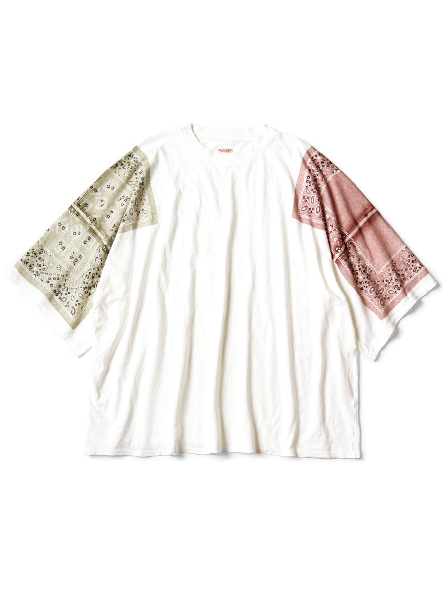Kapital 18.5/- Jersey Bandana HUGE-T (PECKISH RAINBOWY) Tee – HARUYAMA