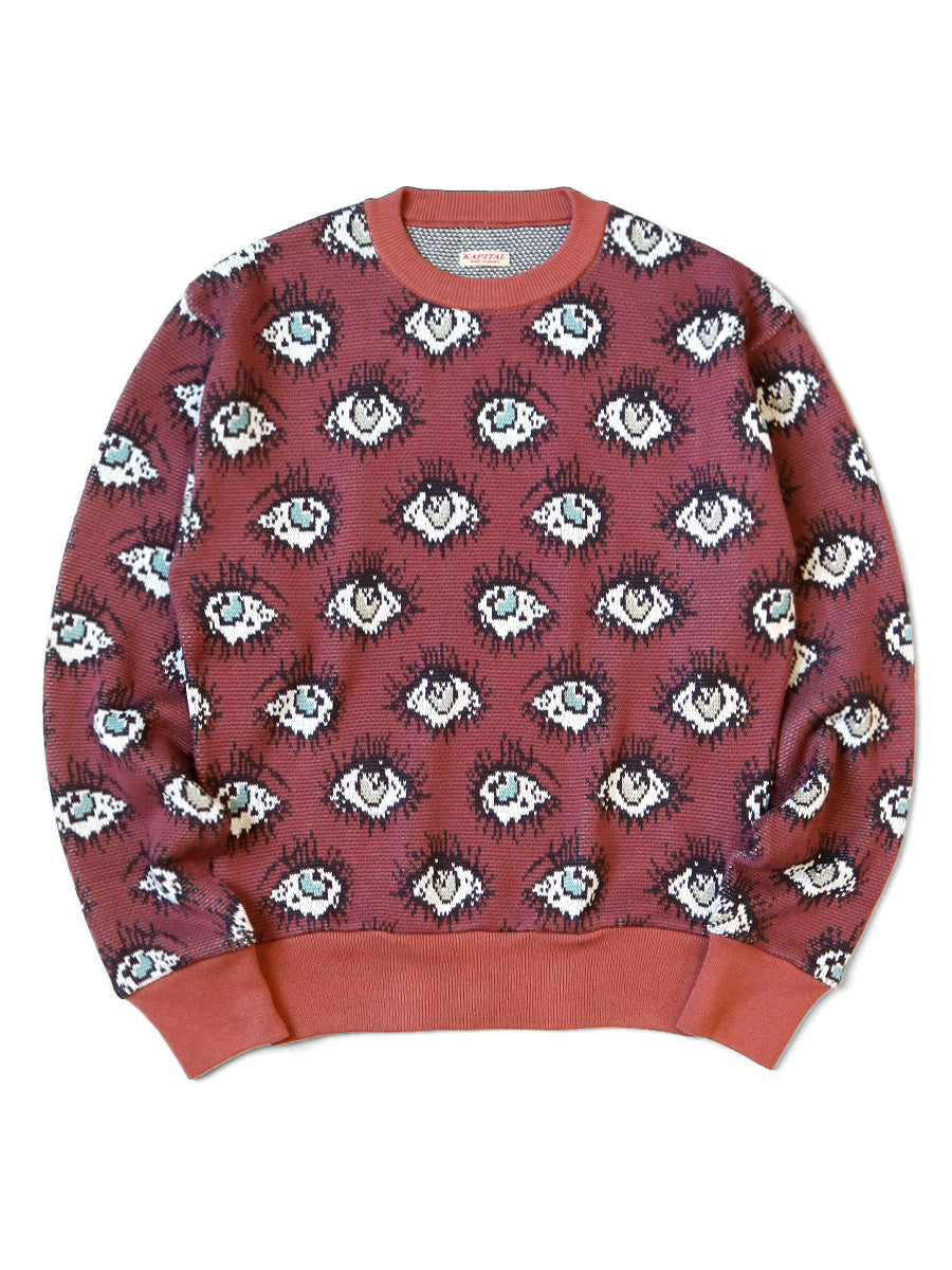 Kapital 8G jacquard knit SPEAKEASY pattern vintage sweater – HARUYAMA