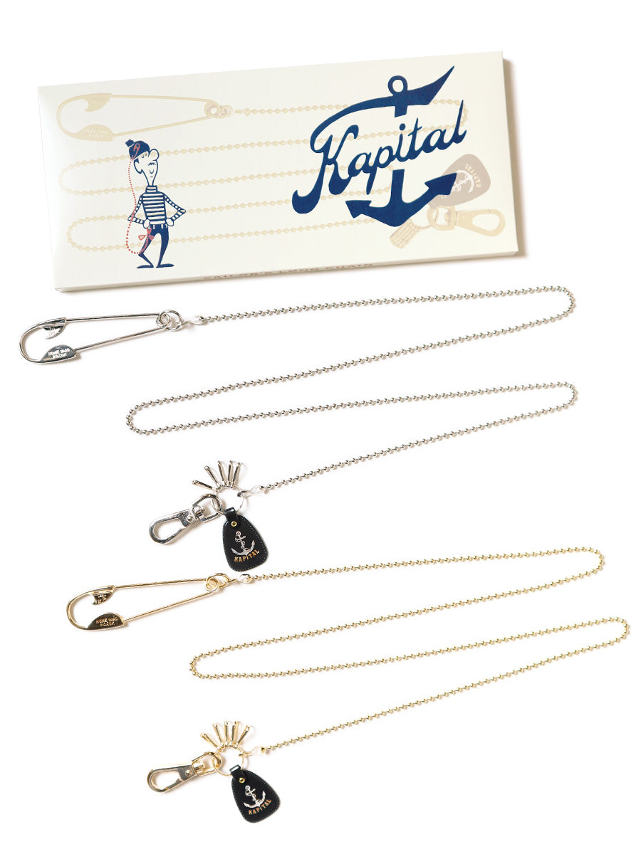 Kapital Brass Anchor Snood Chain – HARUYAMA