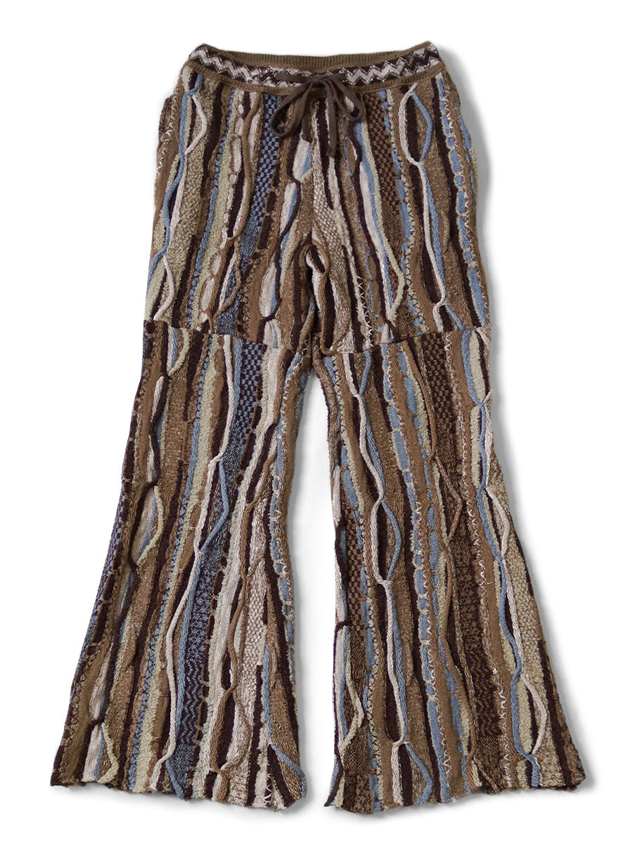 Kapital 7G knit GAUDY flare pants – HARUYAMA