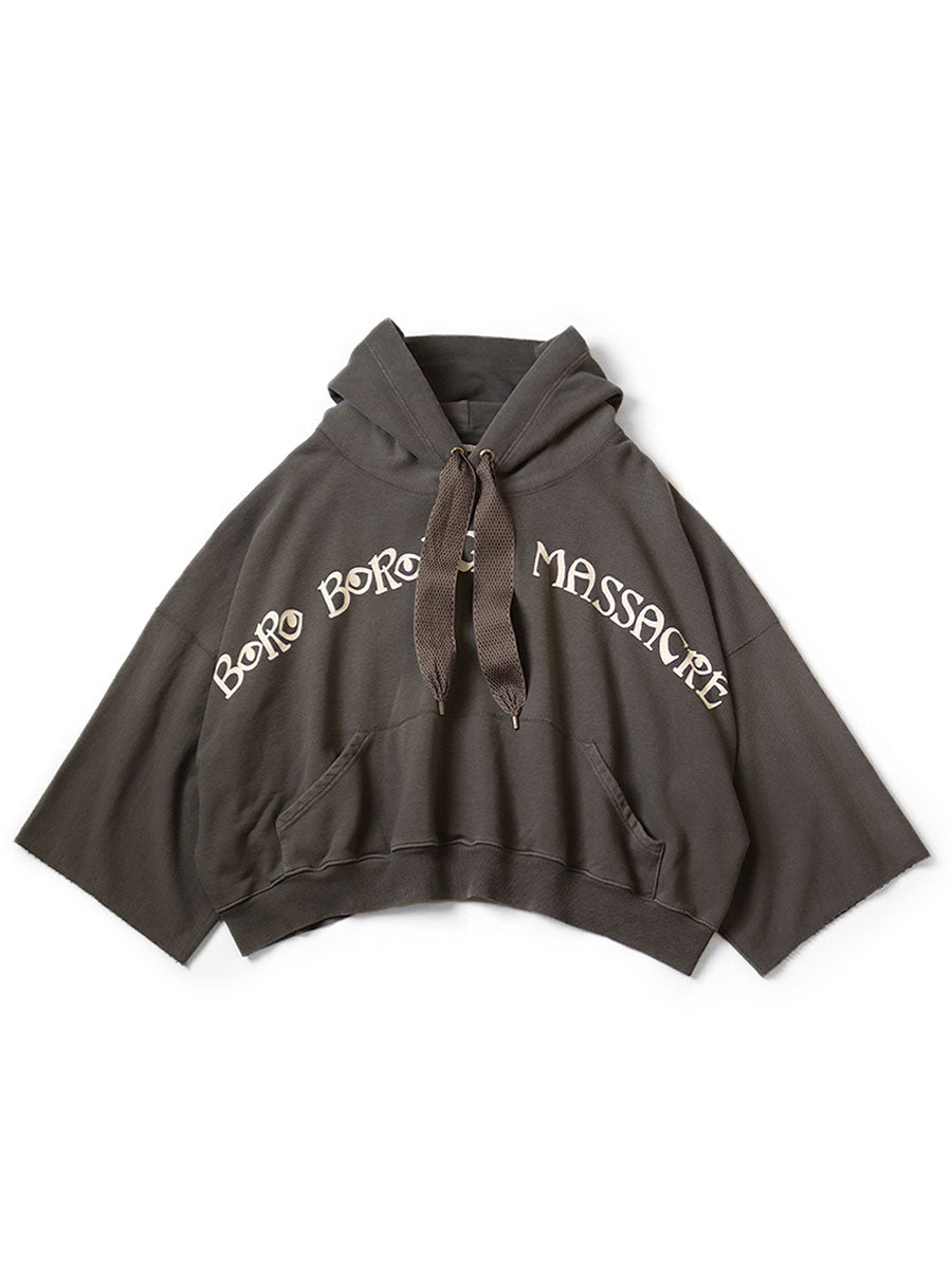 Kapital Fleece Devil Hoodie (BORO BOROUGH MASSACREpt) sweater