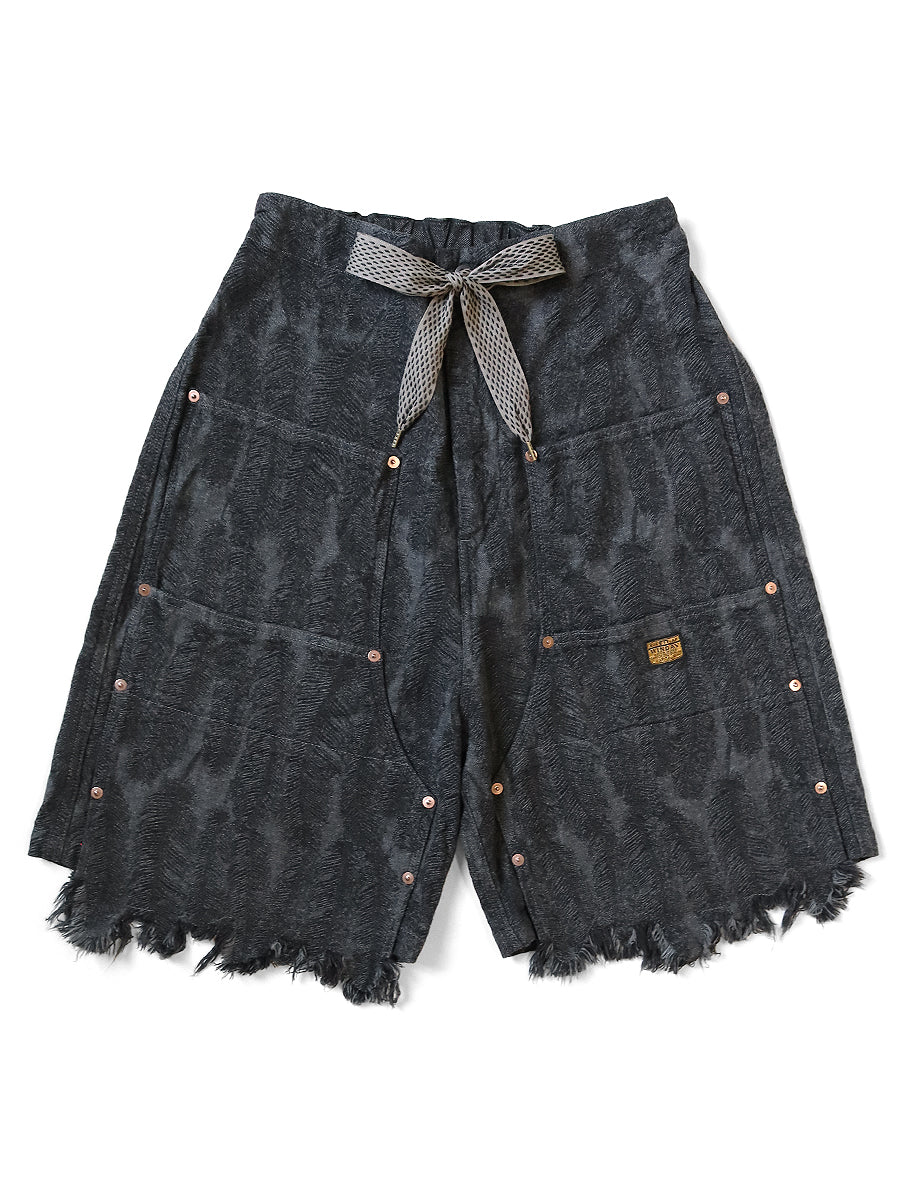 Kapital 12oz Magpie Denim W Knee Easy Shorts Pants – HARUYAMA