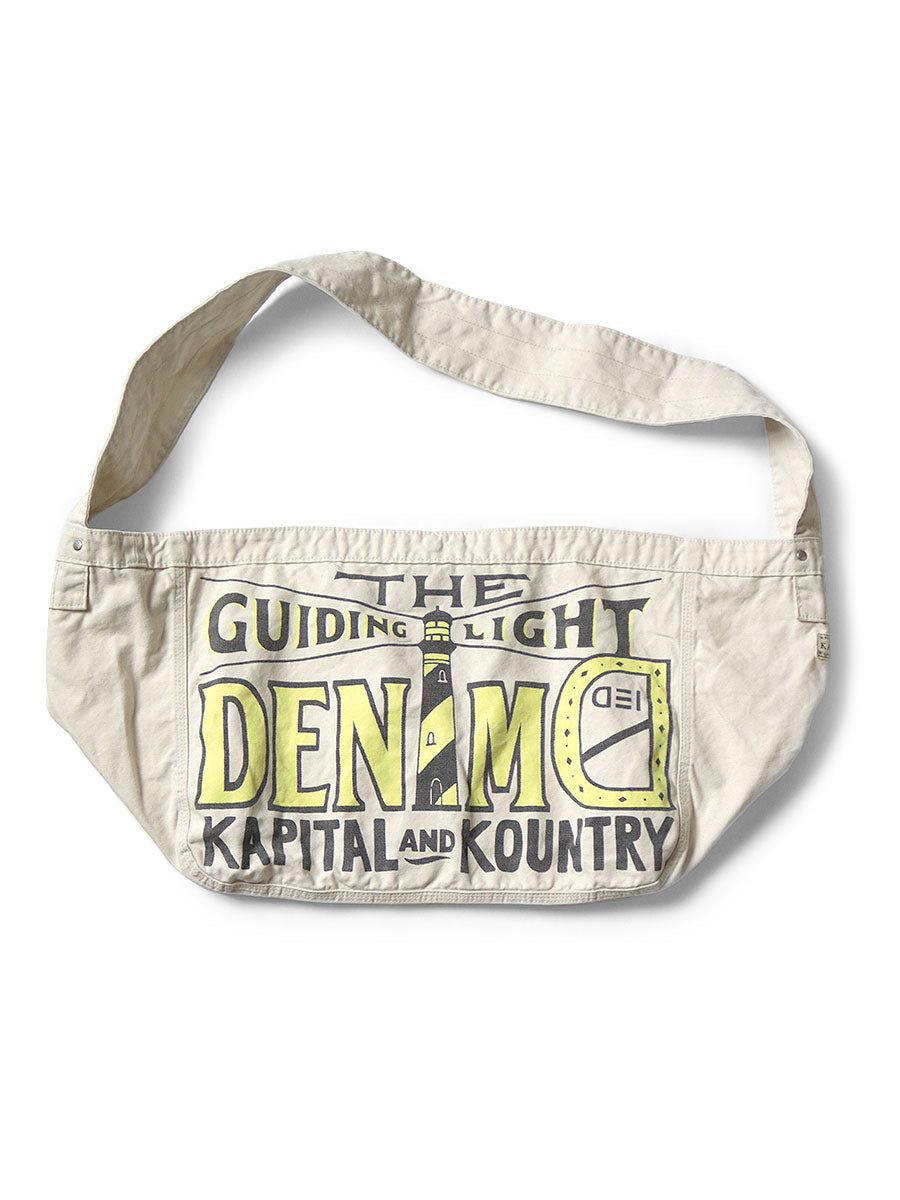 Kapital Canvas Newspaper Bag (GUIDING LIGHT) – HARUYAMA