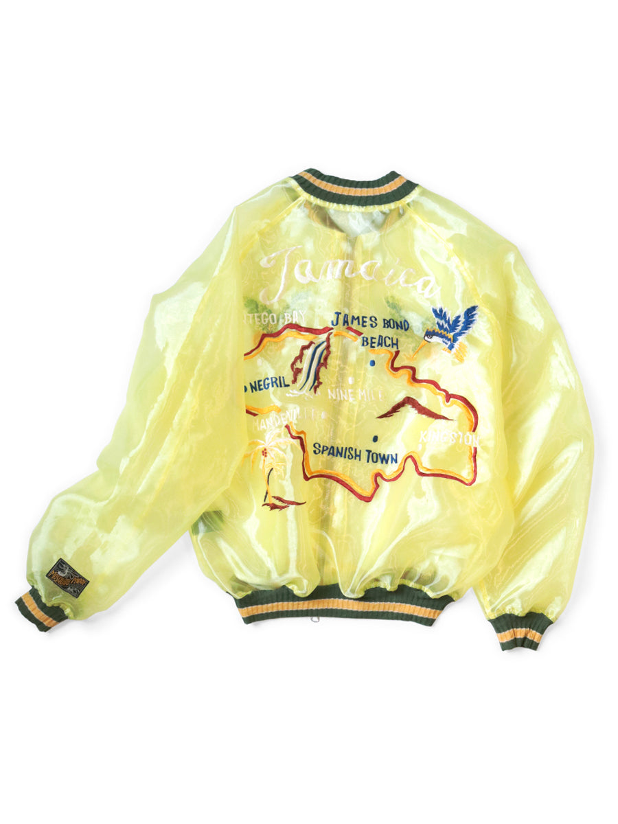 Kapital Sheer Pearl Mosquito Guard Souvenir Jacket (Jamaica