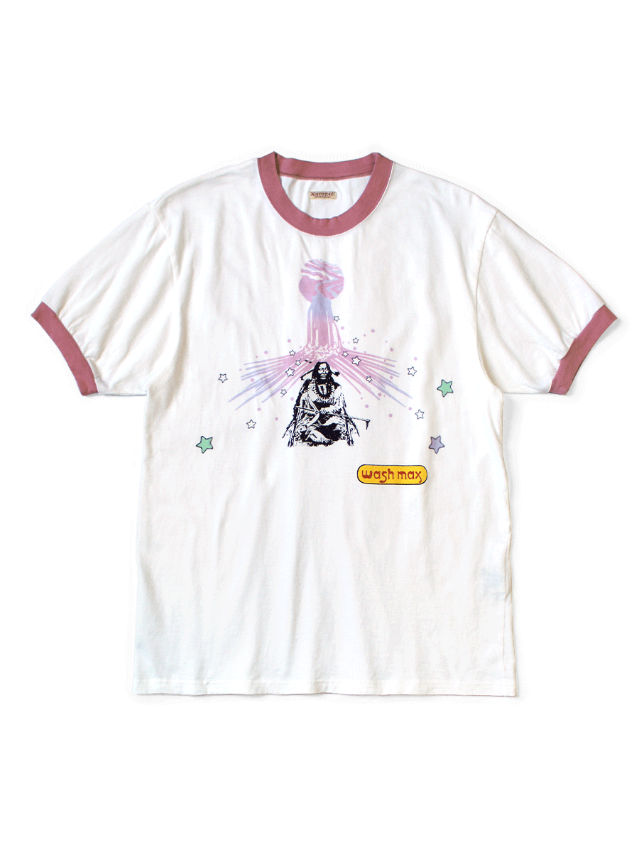 Kapital 20 Jersey Ringer Tee (Laundry Max Chief pt) – HARUYAMA