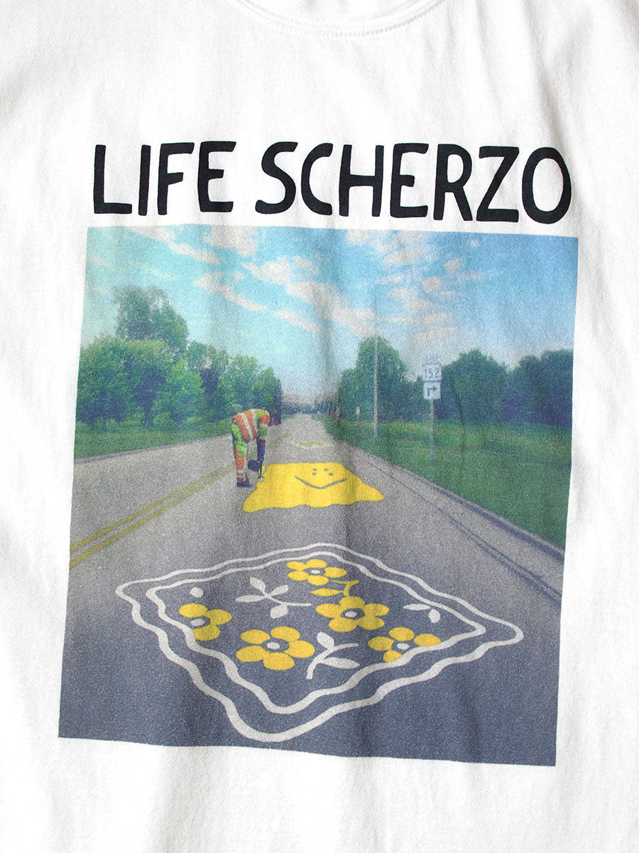 KAPITAL スワール模様 タンクトップ Kapital 20 Jersey Sleeveless BIG-T (LIFE SCHERZO ROAD SIGN PAINT