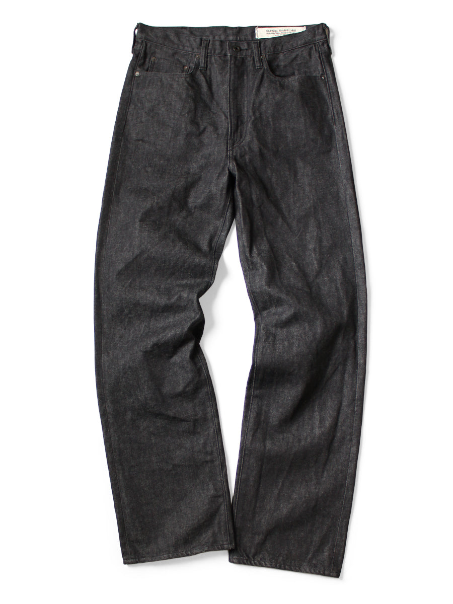 Kapital 14oz Black Denim 5P Monkey TH (Zip) Pants – HARUYAMA
