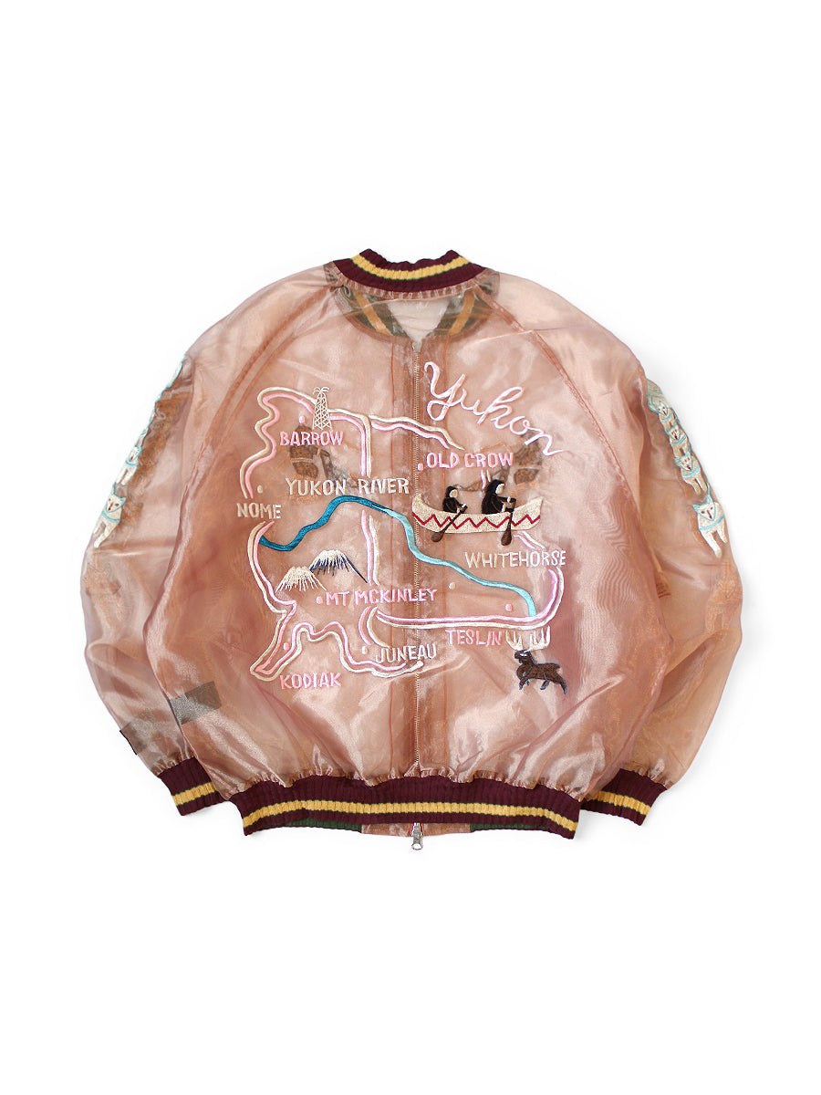 Kapital Sheer Pearl Mosquito Guard Souvenir Jacket (YUKON) – HARUYAMA Kapital Sheer Pearl Mosquito Guard Souvenir Jacket (YUKON) – HARUYAMA