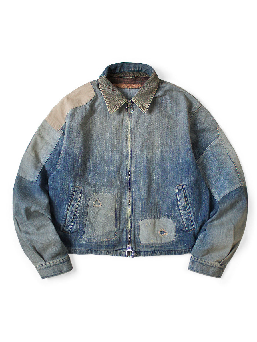 Kapital 12oz Denim Drizzler Jacket (GOLD RUSH Remake) – HARUYAMA
