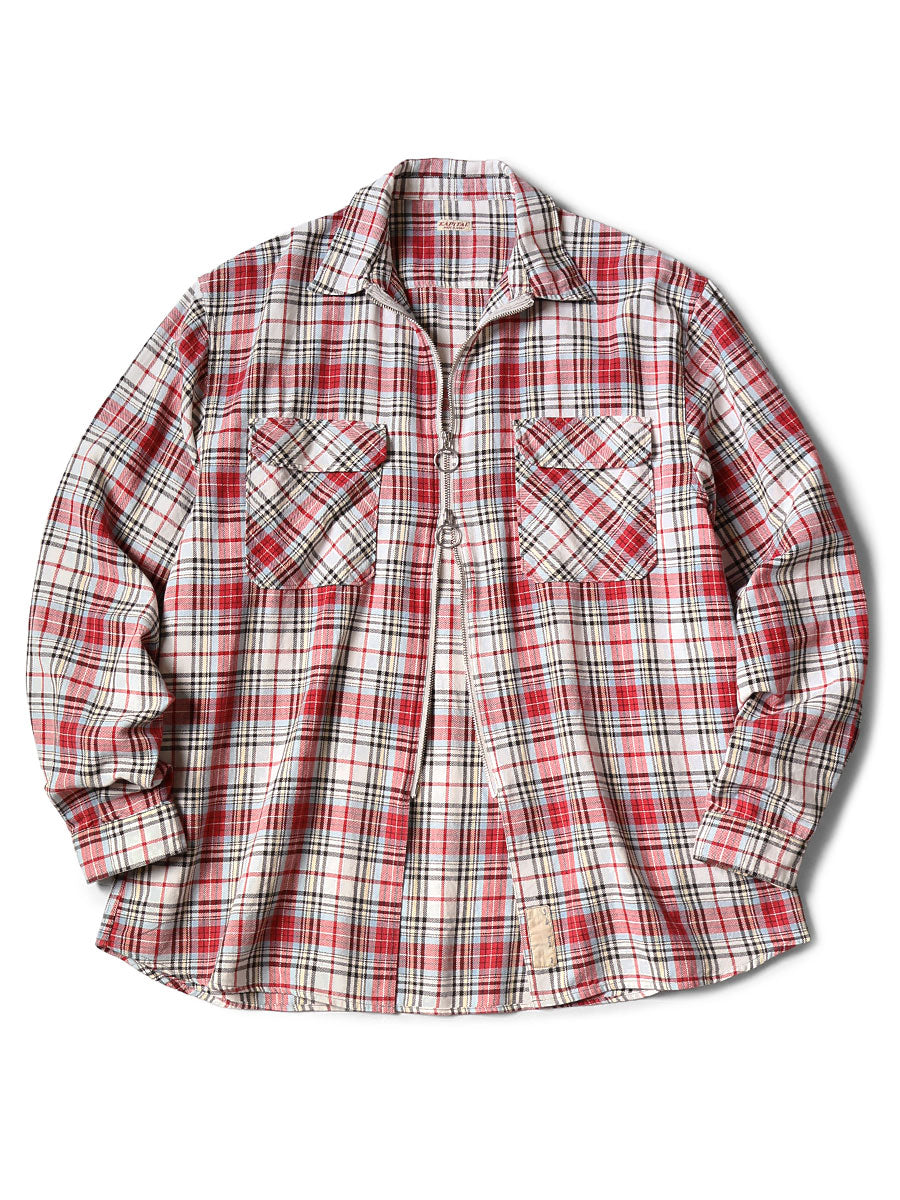 Kapital Columbia-check drizzler work shirt (long sleeve) – HARUYAMA