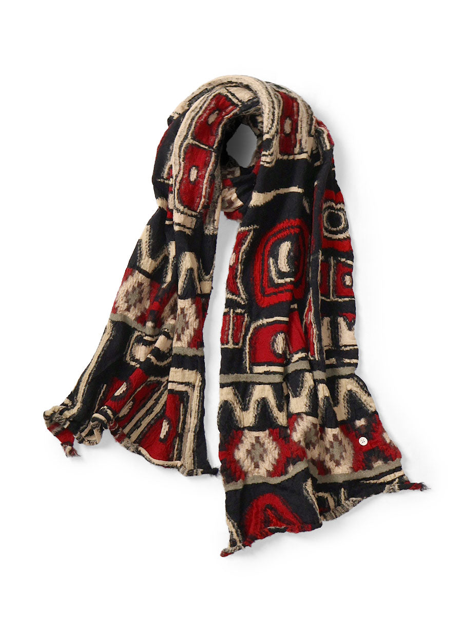 Kapital Felted Wool Alaska-Raven HAPPY Scarf – HARUYAMA