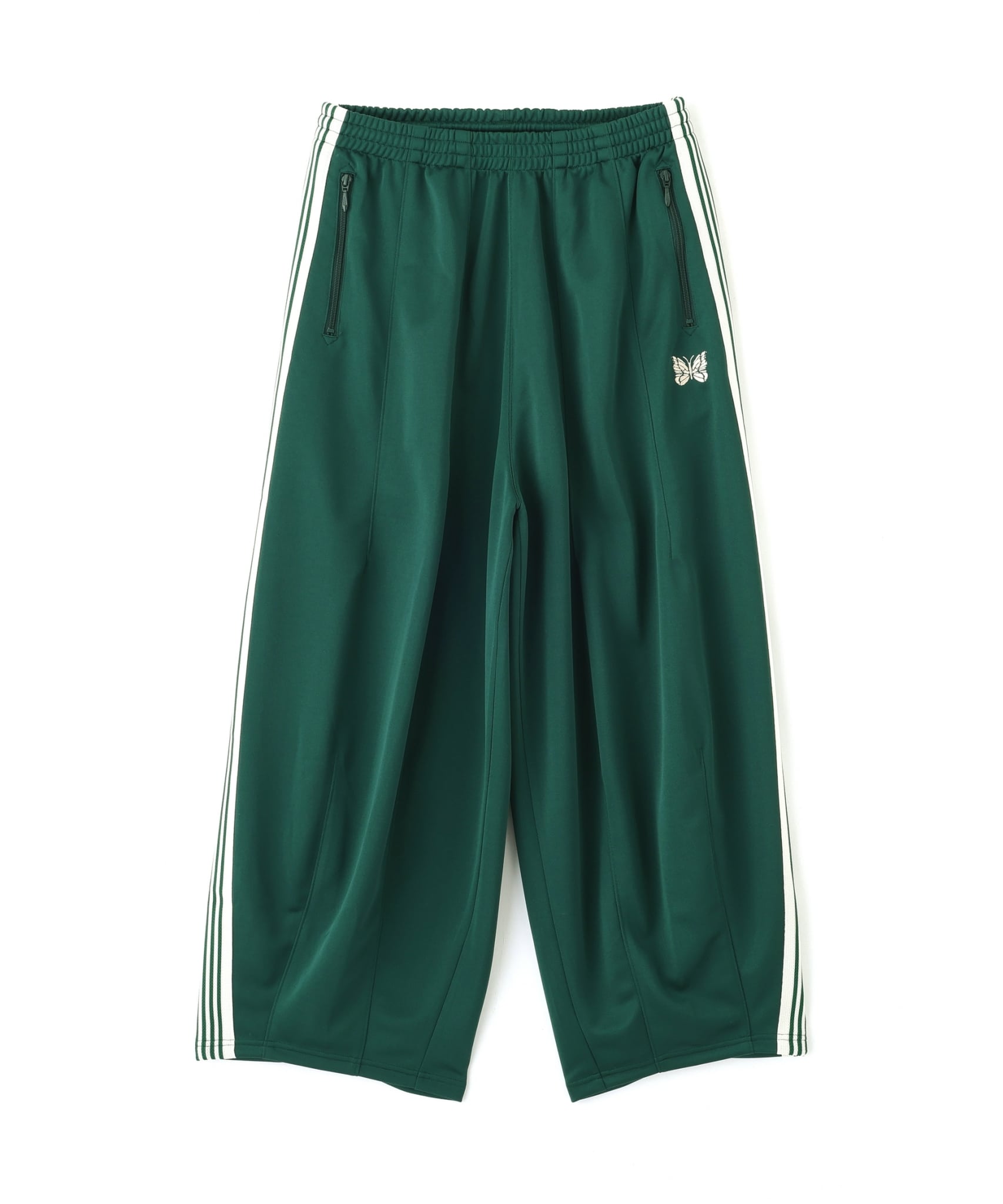 Needles LHP EXCLUSIVE H.D. TRACK PANTS POLY SMOOTH GREEN – HARUYAMA
