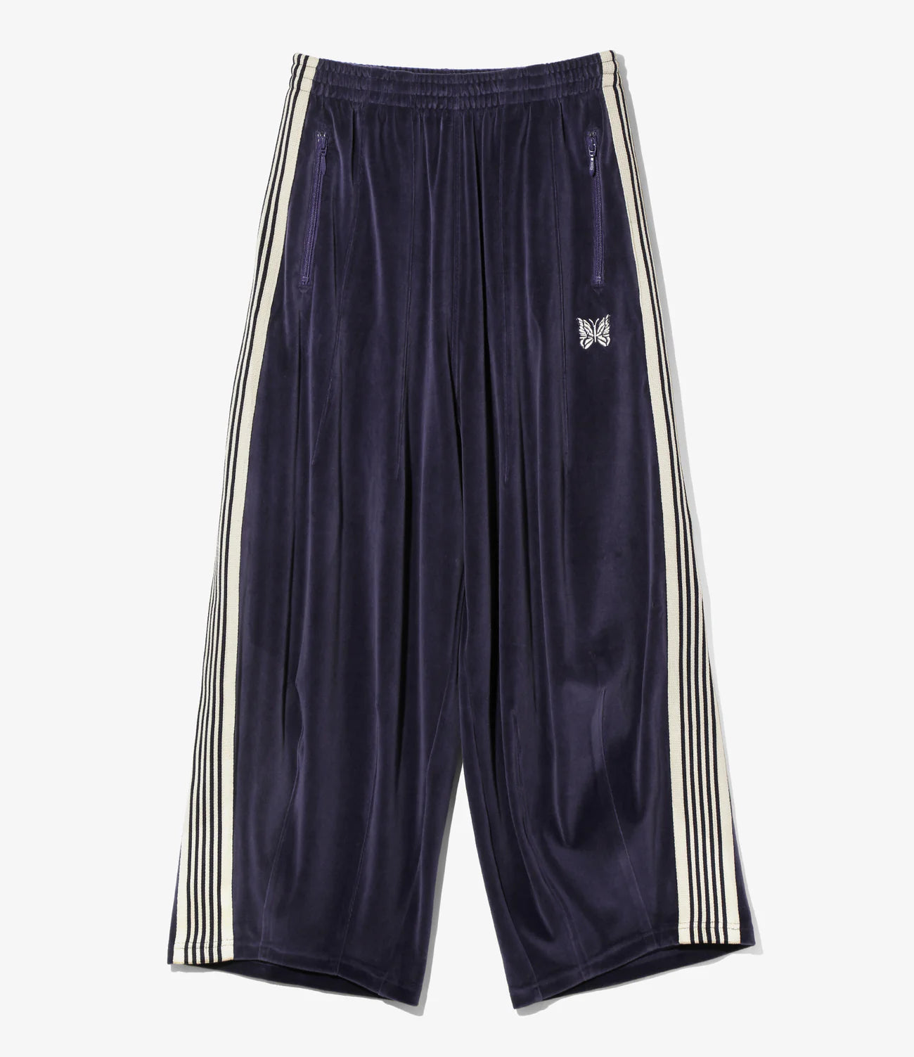 NEEDLES H.D. Track Pant – C/PE Velour Joggers Pants women – HARUYAMA