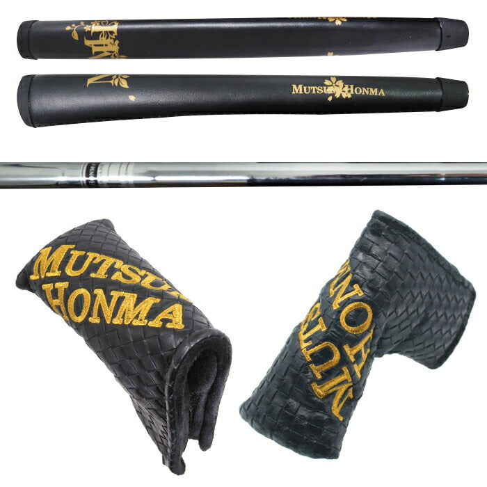 Mutsumi Honma MH-282M Putter Mallet Type Gold IP Golf Club – HARUYAMA