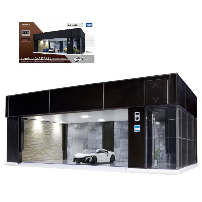 TAKARA TOMY Tomica Garage Premium Black Edition - Honda NSX Type S - Edizione Limitata Giappone