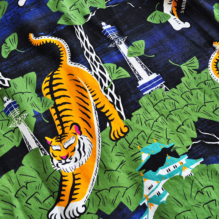 SAMURAI JEANS SSA20-OSK Osaka Pattern Cotton Hawaiian Shirt – HARUYAMA