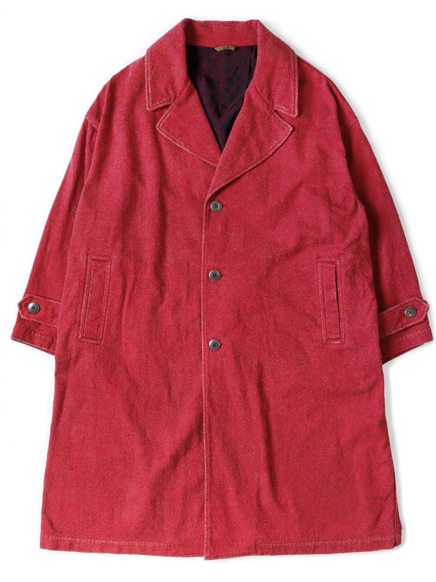 Kapital twill aged wool cavalier coat – HARUYAMA