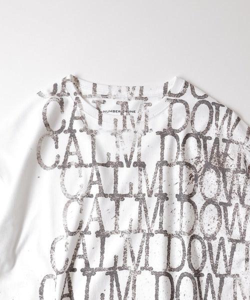 Number Nine CALM DOWN OVER T-SHIRT_S22NT007