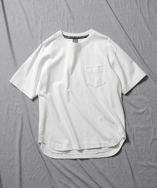 Number Nine High Twist Cotton Pocket T-Shirt