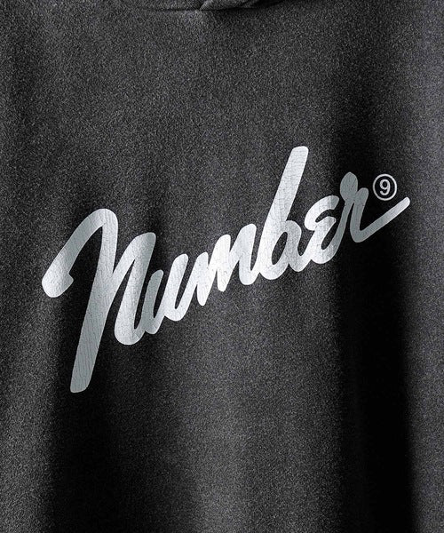 Number Nine Powder Breach Classic Logo Hoodie