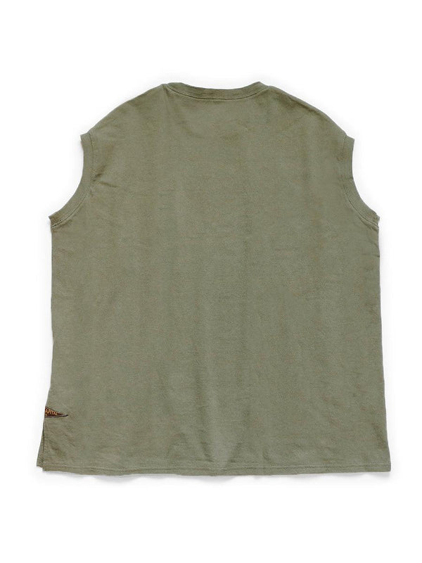 Kapital 20/-T-cloth sleeveless BIG Tee (1flag)