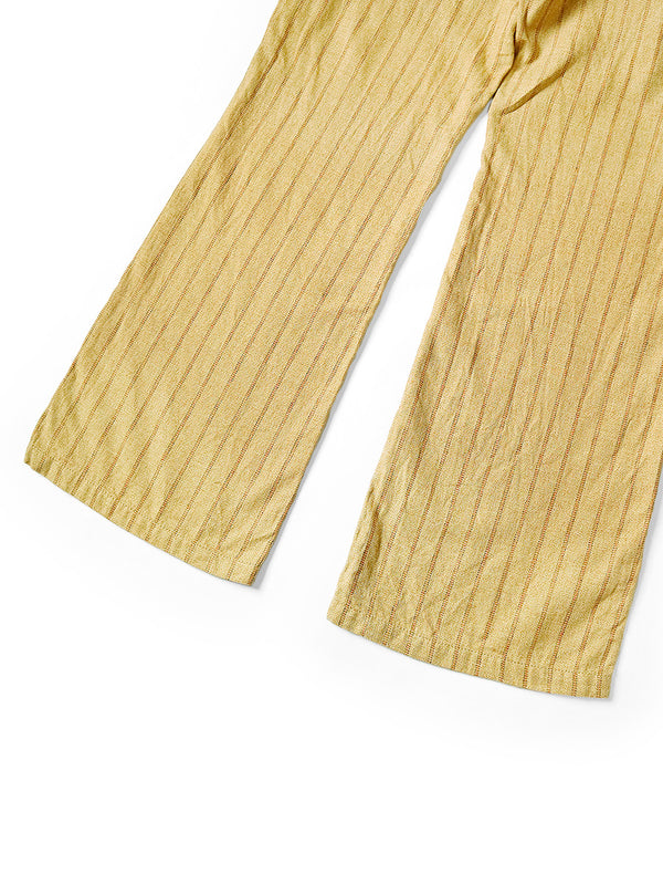 Kapital Cotton Linen Gibson Stripe 5P Frisco Pants