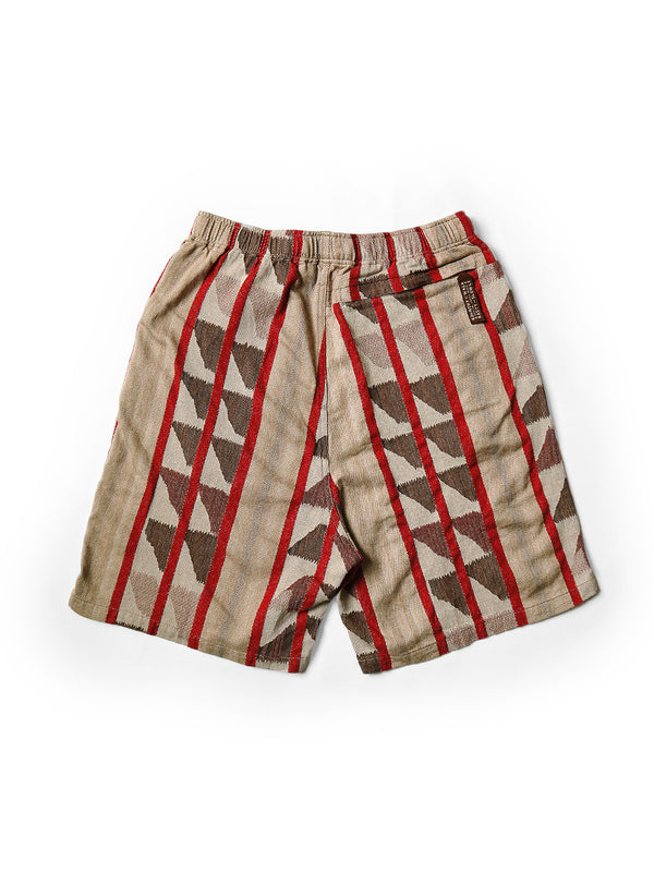 Kapital Cotton Pueblo Stripe Easy Shorts pants