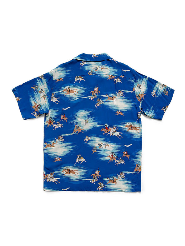 Kapital Rayon kamikaze pt aloha shirt (short sleeve)