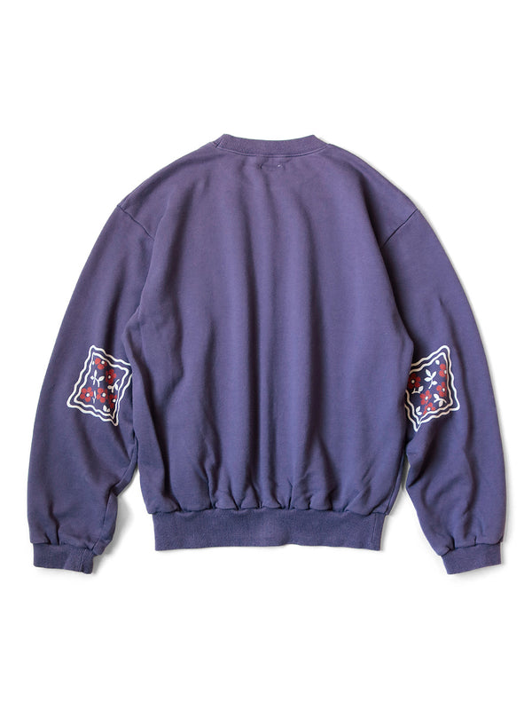 Kapital Kapital 30 Fleece crew sweatshirt (KOOKIEpt) sweater