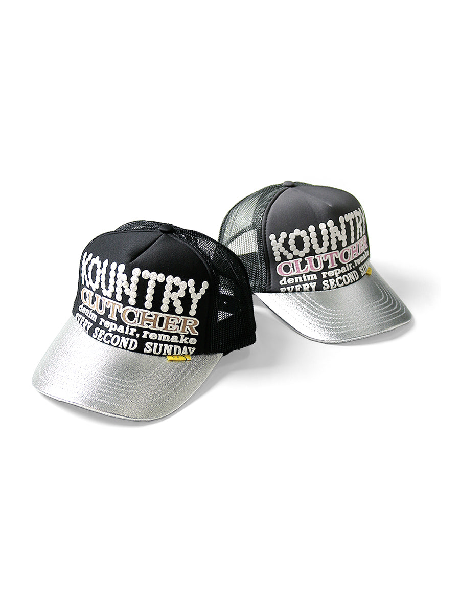 Kapital KOUNTRY Pearl Clutcher pt Silver Brim Truck CAP – HARUYAMA