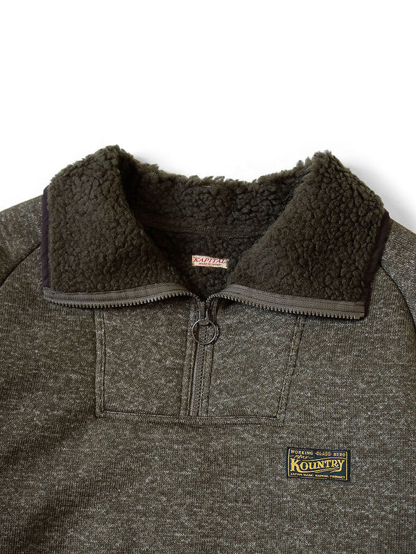 Kapital Boa Fleece ZIP Alpen Pullover sweater