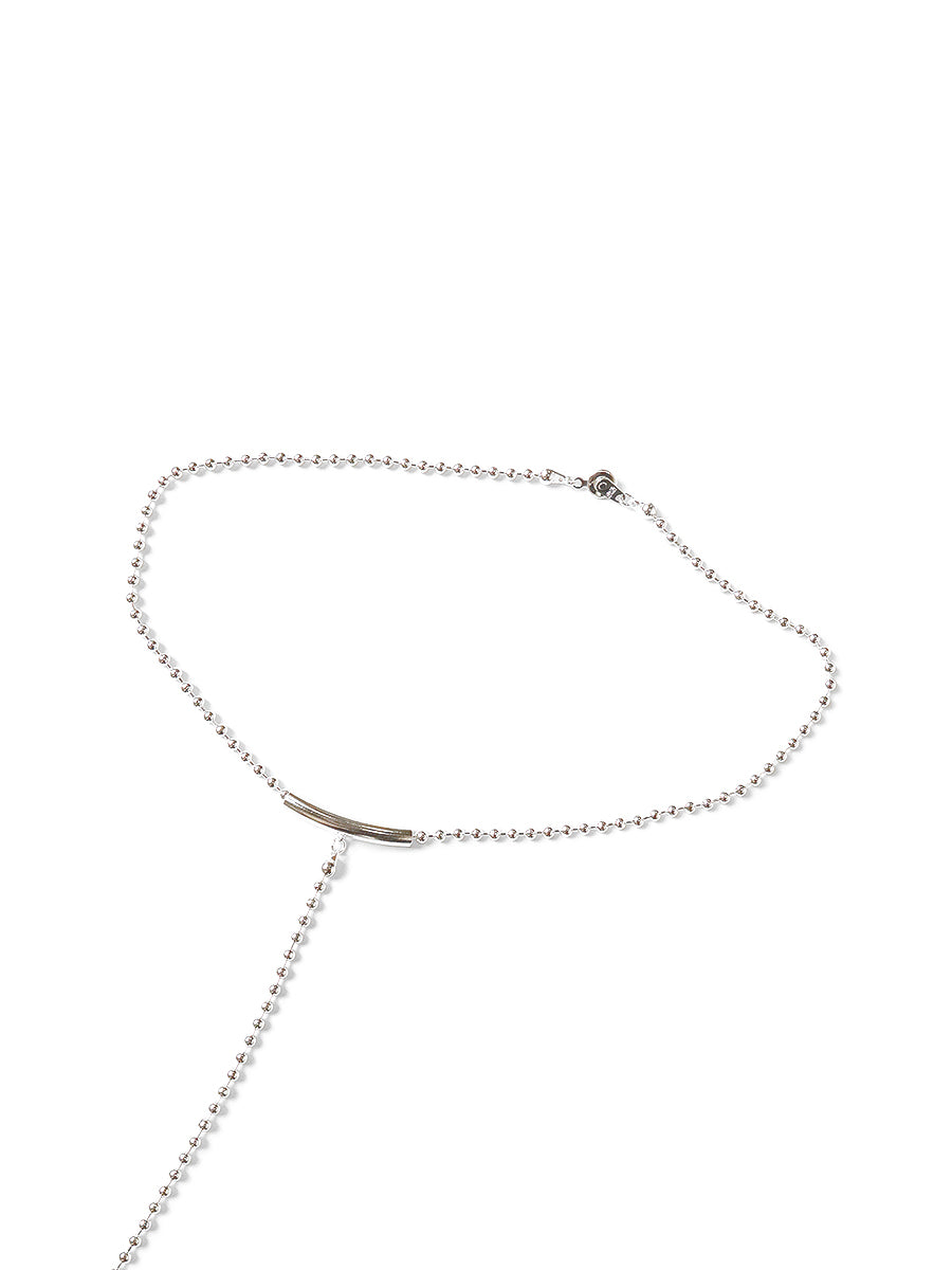 Kapital Brass x Silver Ball Chain Jewel Harness women HARUYAMA