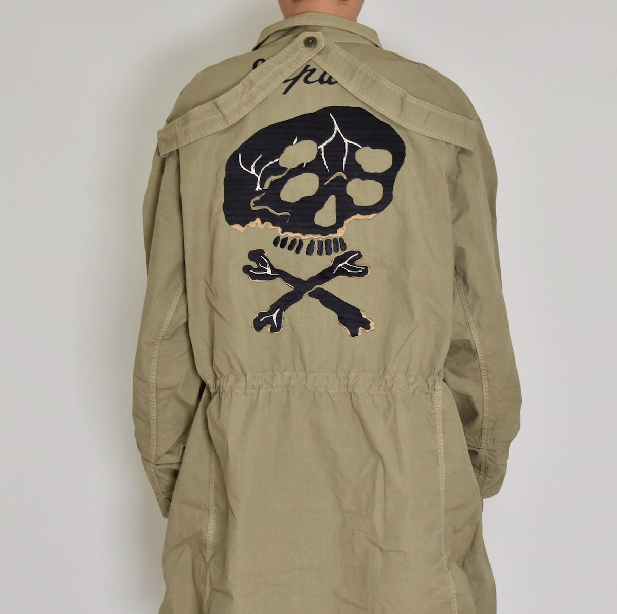 ジャケット・アウター KIDILL SKULL PRINT MODS COAT YELLOW KIDILL SKULL PRINT MODS COAT YELLOW KIDILL SKULL PRINT MODS COAT