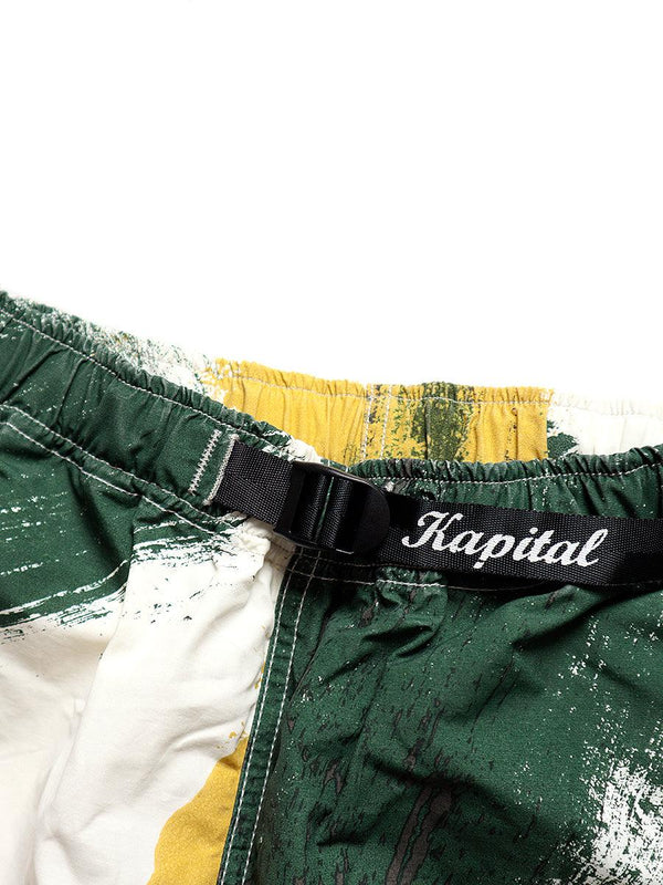 Kapital FAST-DRY Taffeta Blush Camo Easy Shorts