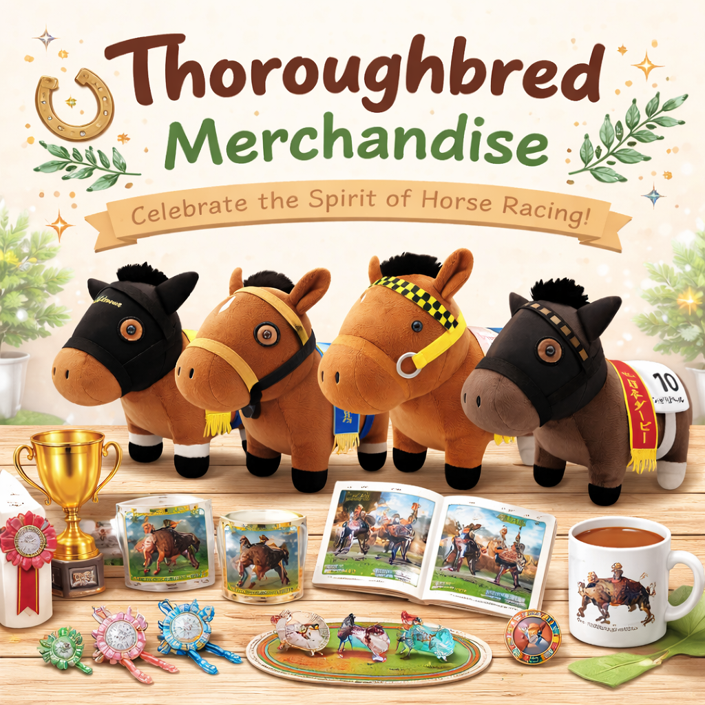 Thoroughbred Merchandise Guide – Horse Racing Culture & Collectibles ...