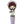 Load image into Gallery viewer, Monchhichi Acrylic Gel Pen Babychichi-kun Design
