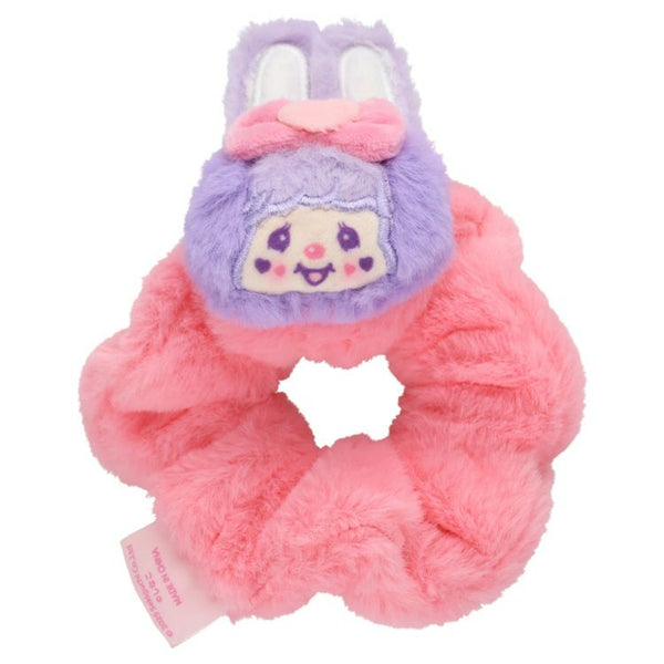 Shinako x Monchhichi Plush Hair Scrunchie Mascot Style (Chimtan)